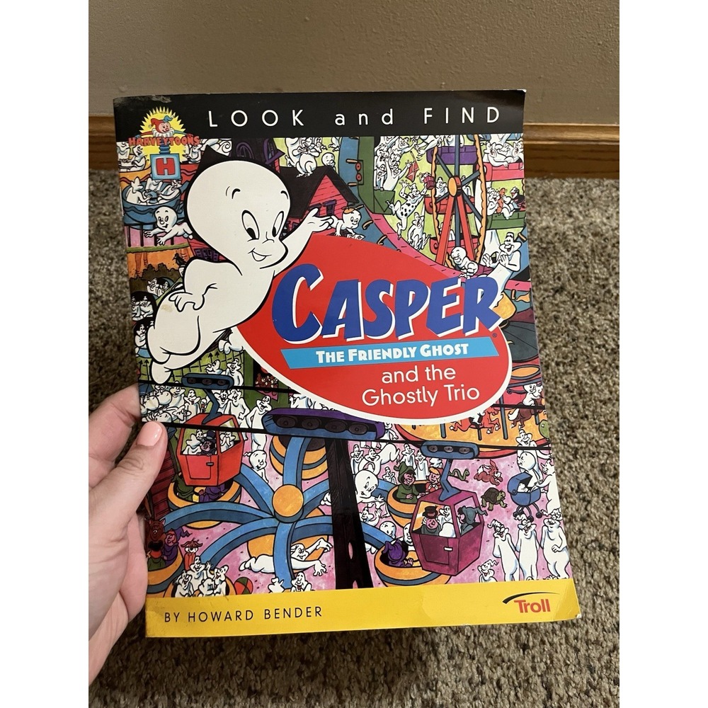 Casper the Friendly Ghost and the Ghostly Trio: Look and Find‎ by Howard Bender